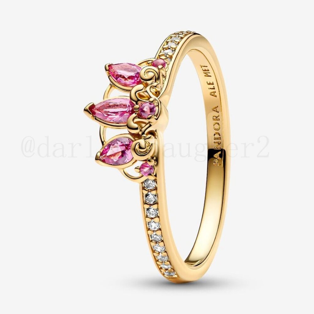 Pandora Princess Rapunzel Tiara Ring